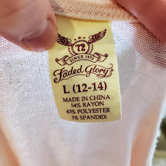 Faded Glory Women's Light Pink Tunic Sweater Size Large - Picture 5 of 9